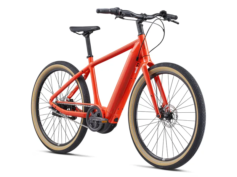 Momentum Transend E+ 2024 Electric Hybrid Bike - Tequila Sunrise-2